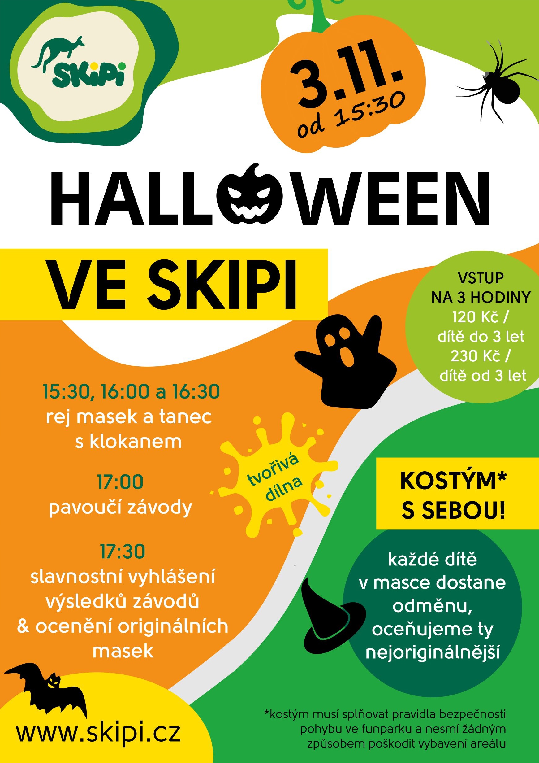 skipi halloween plakat 2023